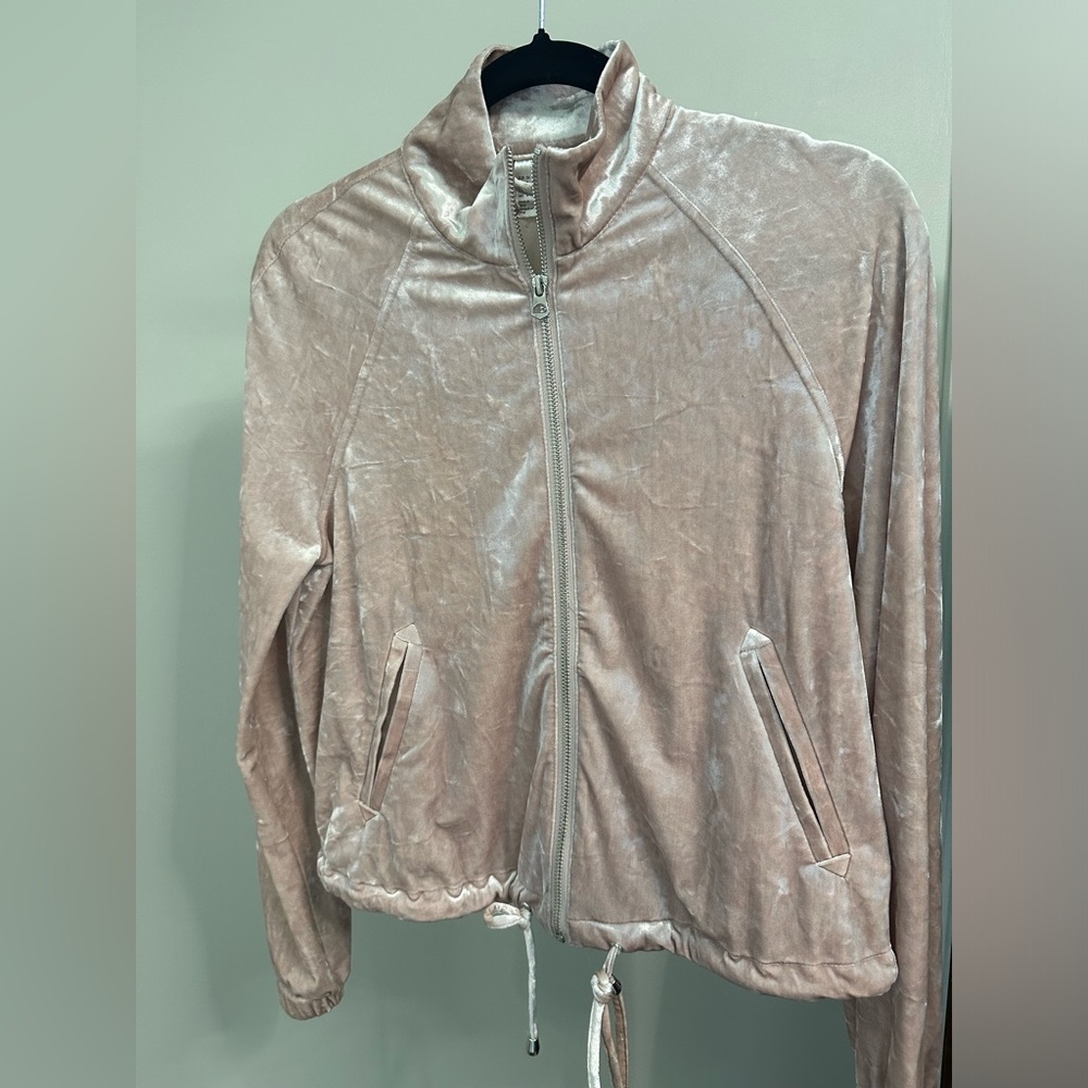 H&M velvet jacket.
